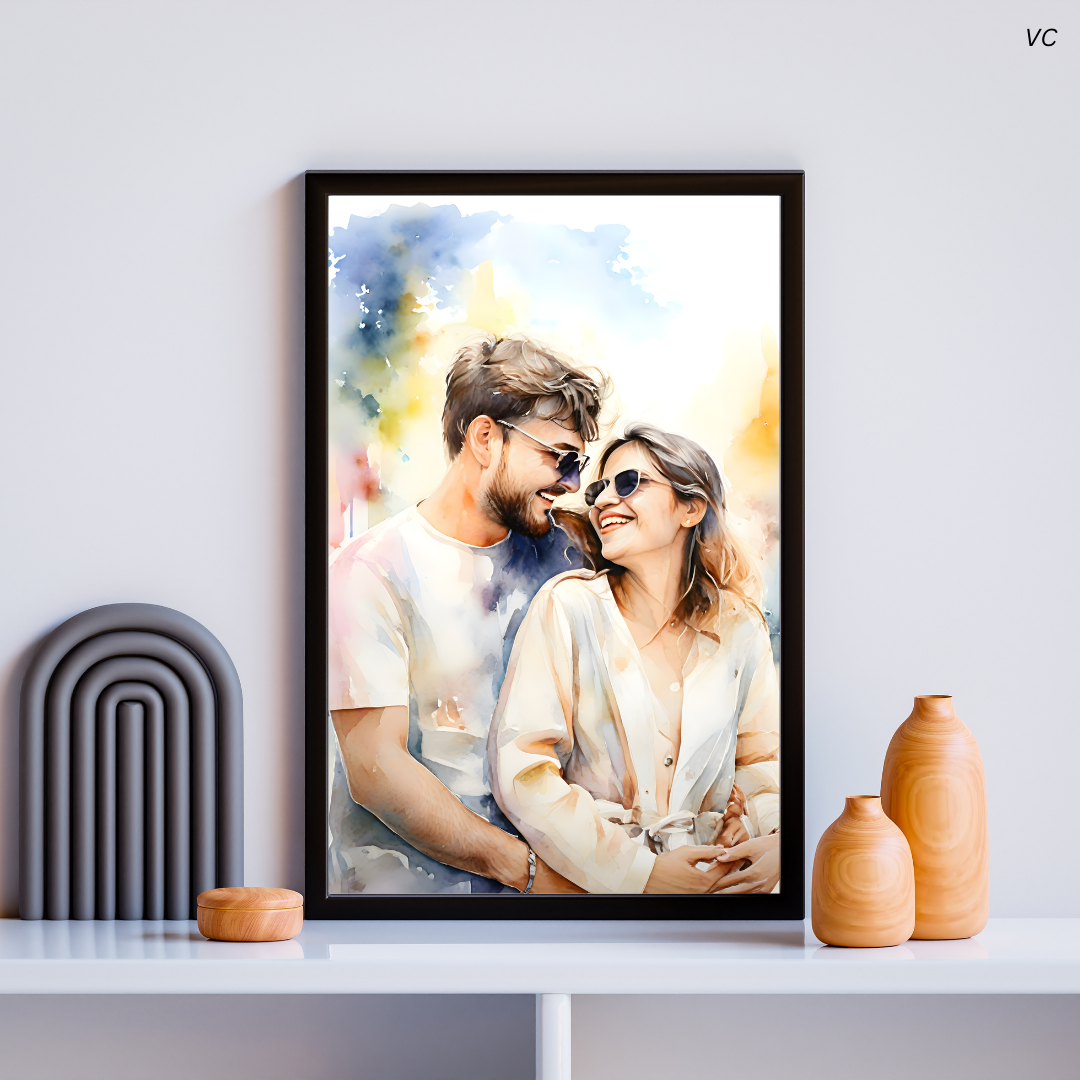 Couple Colorful Artwork